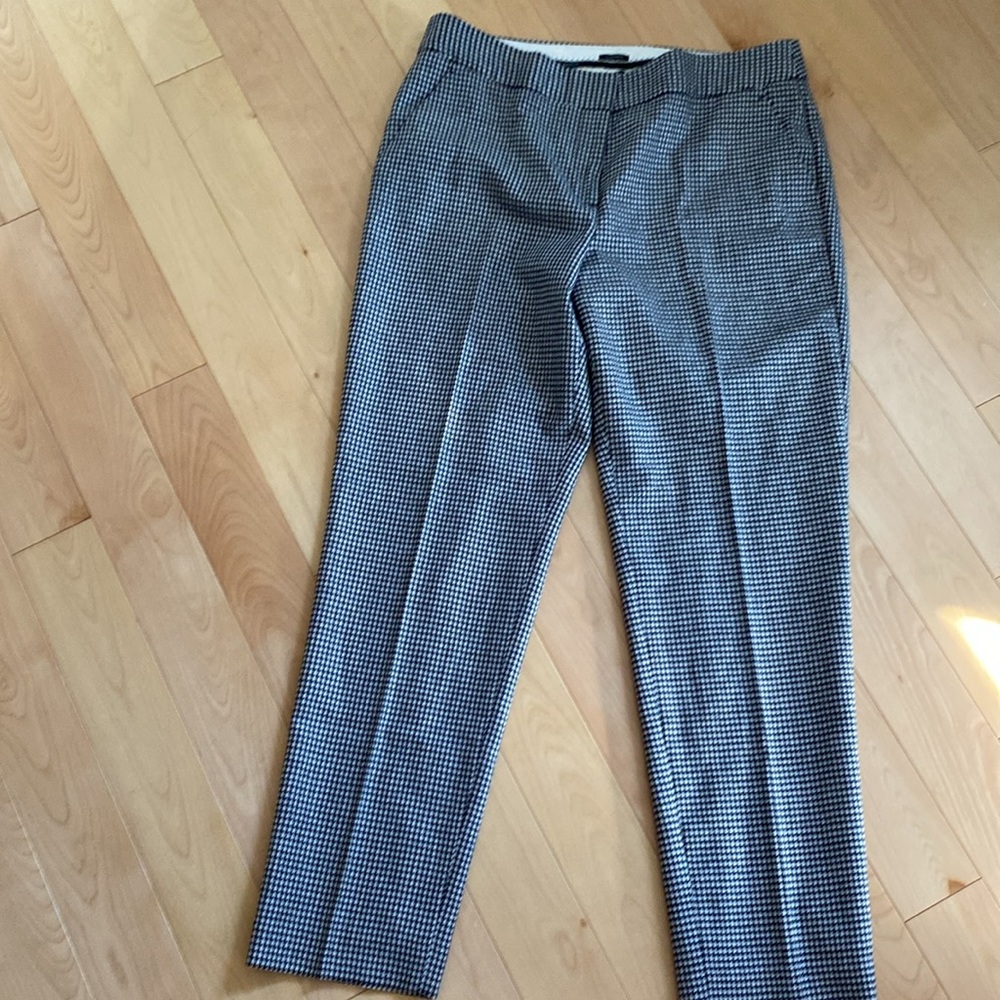Talbots hound tooth wool pants